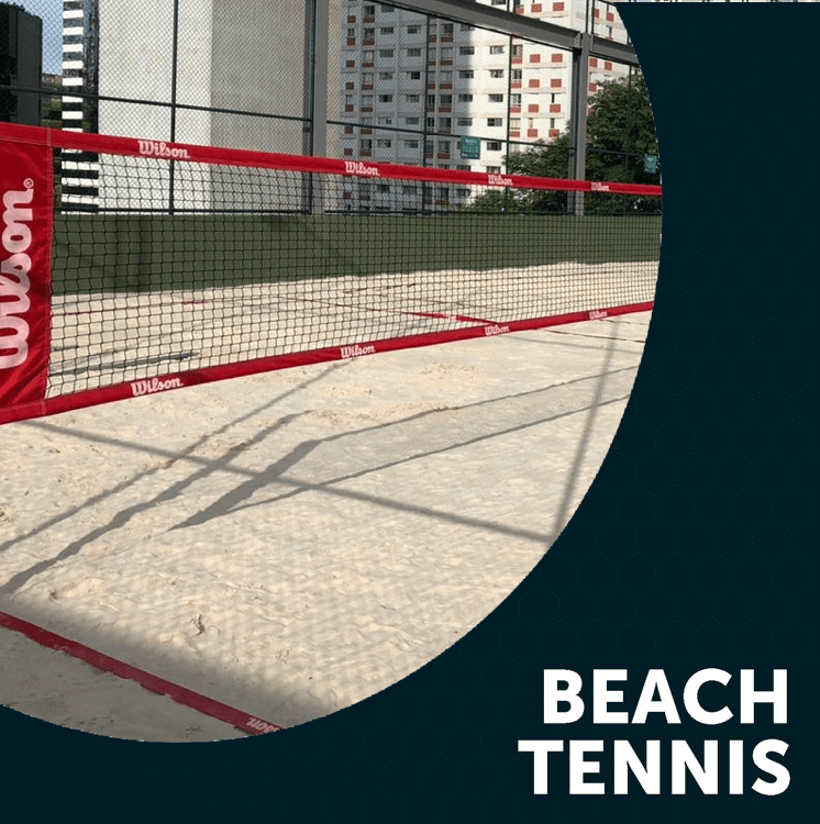 Square beach tennis